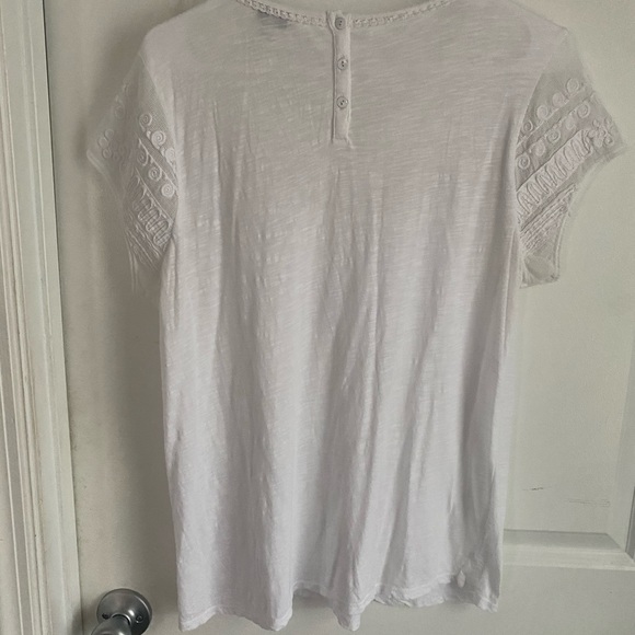 Lacy White Blouse by Lucky Brand - Picture 2 of 5